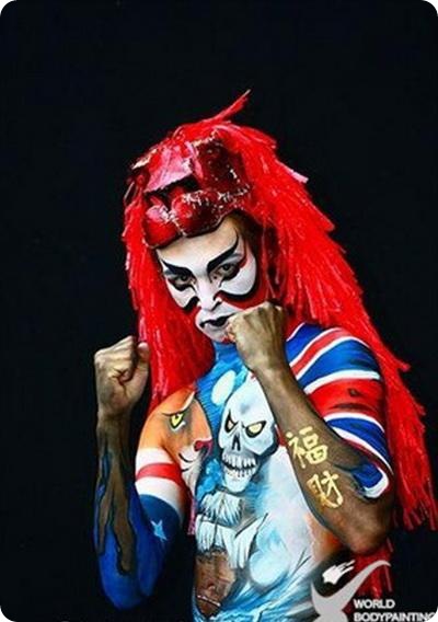 Extrime Body Painting Festival Pictures