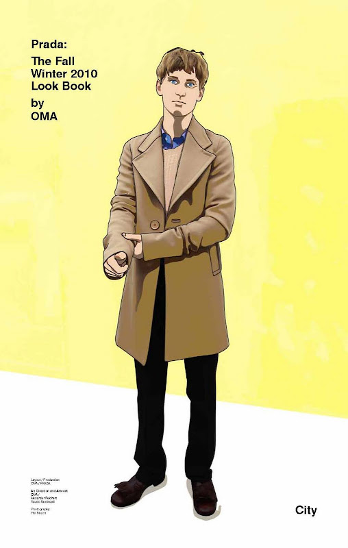 Prada, The Fall Winter 2010 Look Book by OMA