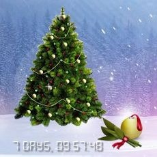 Snow Christmas Tree 02