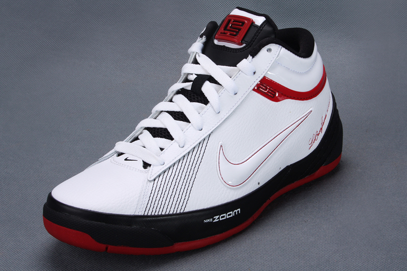 Another Look at the Black / White / Red Zoom LBJ Ambassador II | NIKE ...