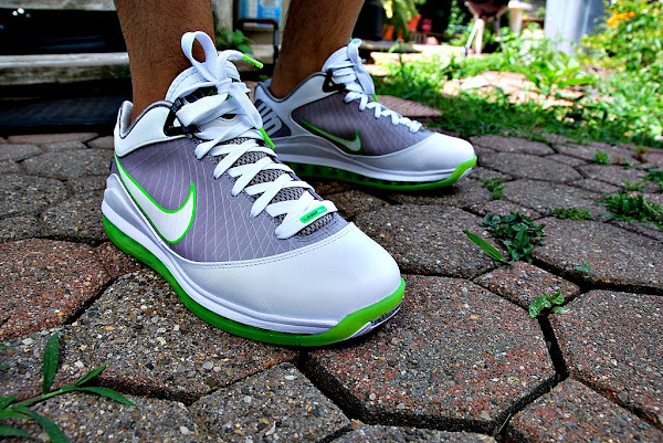 Releasing Now: Air Max LeBron VII Low White/Grey/Mean Green | NIKE LEBRON -  LeBron James Shoes