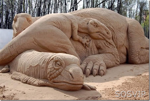 Esculturas de Areia (10)