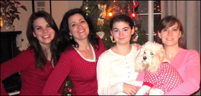 Christmas Eve girls 2009