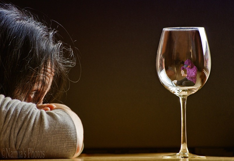 Alcohol can lead to social isolation
