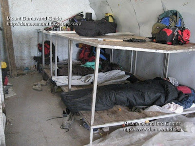 Mt. Damavand Camp3 Bargah Sevom Shelter/Refuge