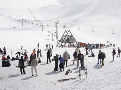 Ski Resort Mt Tochal Tehran, Iran