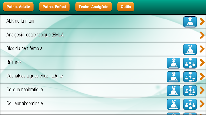 Douleur et Urgences Screen 2