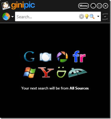 ginipic - Search Photos Online and Offline Simultaneously