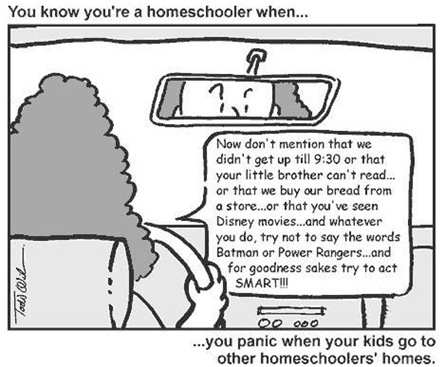 homeschool cartoon