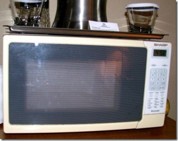 microwave at hotel