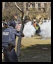 Police fire teargas and rubbullets at striking soldiers Union Buildings Aug 26 2009
