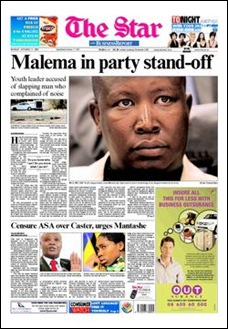 ANC Youth League leader Julius Malema faces racism charge Equality Court JoburgSept212009