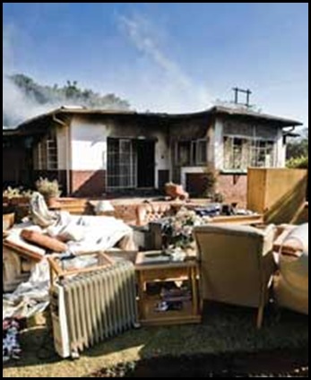 Berg vd Piet murdered house torched July 12 2009 Cullinan AH