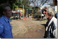 Afrikaner poor hide out in small squatter sites to prevent attacks from armed black gangs oct 2009