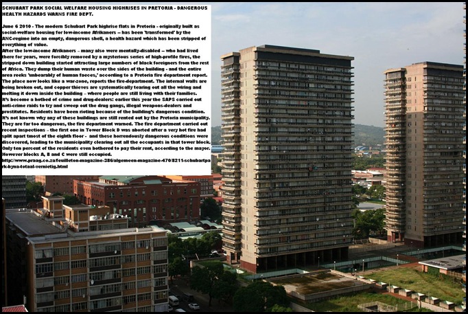 Schubart Park highrises were built as social housing for poor Afrikaners during apartheid
