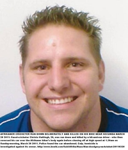 [Hattingh Christo 26 deliberately killed by driver who drove over him twice Secunda MARCH192011[6].jpg]