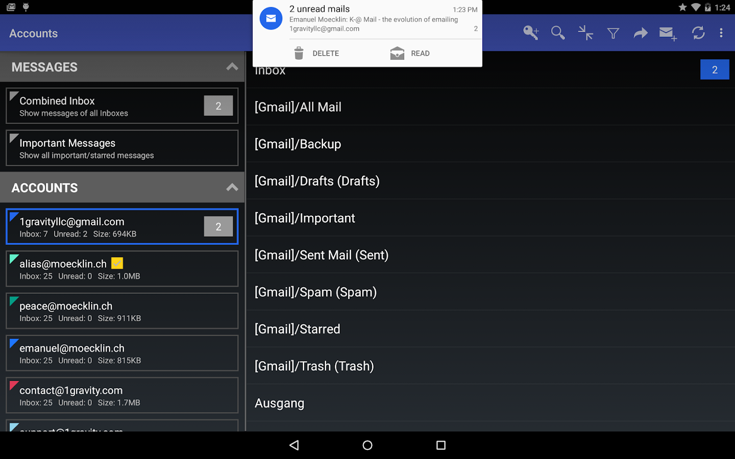 Phone Best Email Client For Android Phone k mail pro email app android apps on google play screenshot