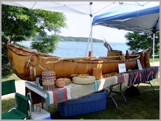 An Old Birch Bark Canoe