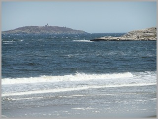 Lighthouse From The Beach