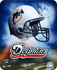 AAGL095~Miami-Dolphins-Helmet-Logo-Photofile-Posters
