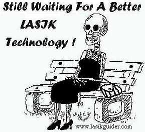 Waiting for a better LASIK technology