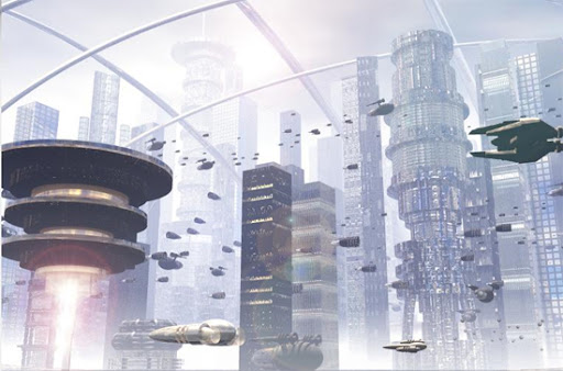 Breathtaking Future City Concept Art 