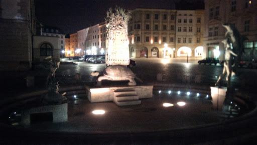 Pohled na Moravské Divadlo 