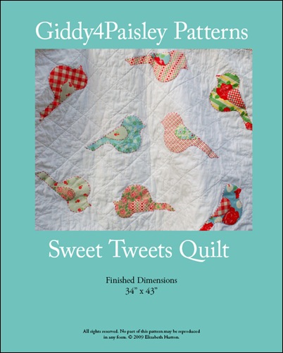 Cover Sweet Tweet Pattern