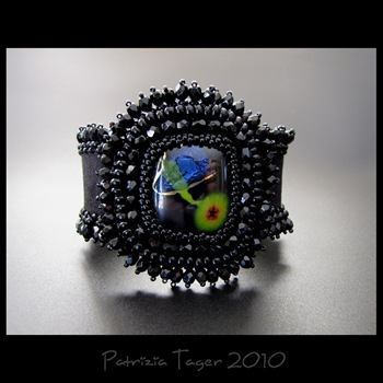 Fly me to the moon - ooak cuff 01 copy