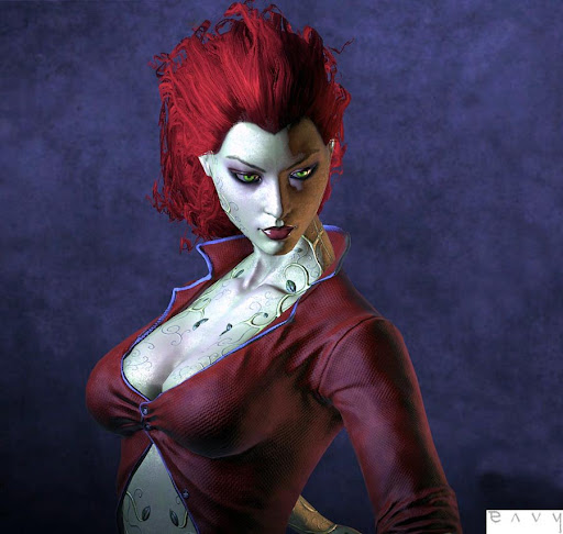 poison ivy batman arkham city. Batman : Arkham Asylum