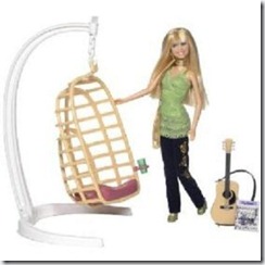 Hannah Montana House Song Writin’ Swing Set with Hannah Doll