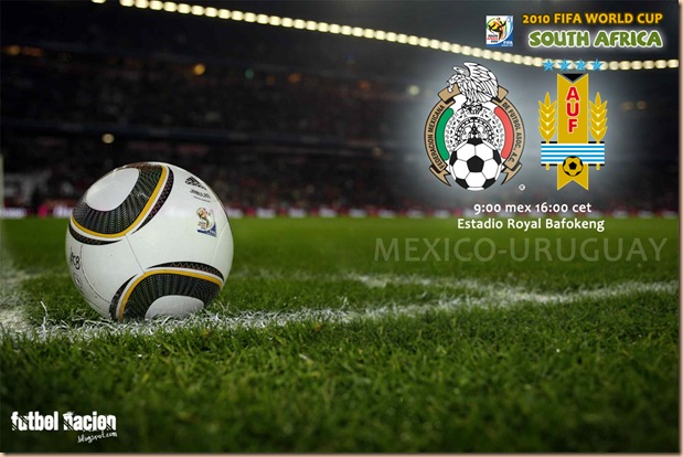 ver mexico vs uruguay en vivo sudafrica 2010