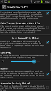 Gravity Screen - On / Off - screenshot thumbnail