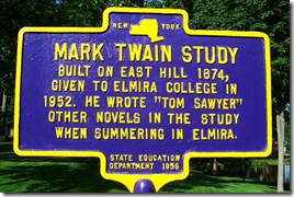 Mark Twain Study Marker