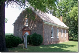 Westover Parish Church Building (Click to Enlarge)