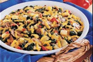 Spinach Artichoke Pie