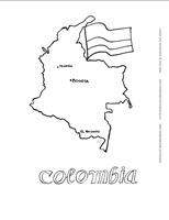 colombiabandera y mapa 1