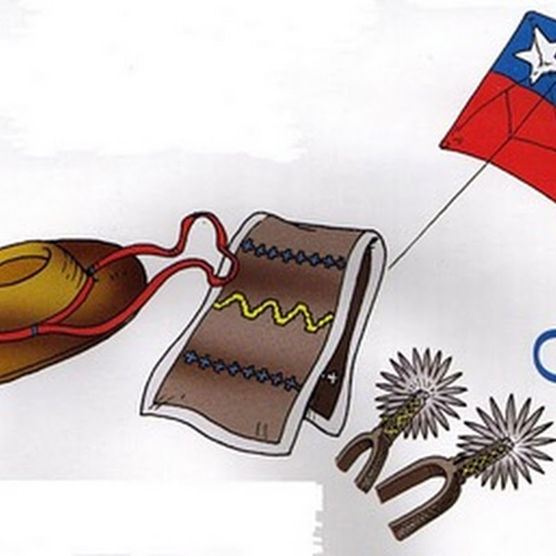 Dibujos para colorear Símbolo patrios de Chile