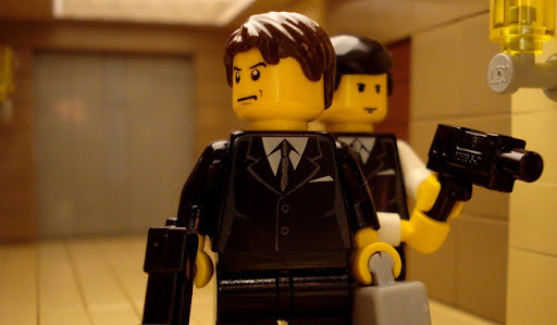 Legos Inception Hallway Rotation Inception Scenes Recreated in Lego | Amusing Planet