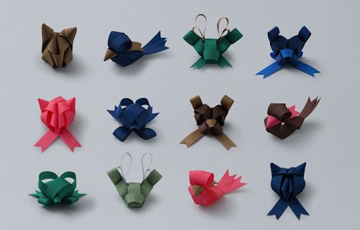 Origami With Ribbons Ribbon Origami | Amusing Planet