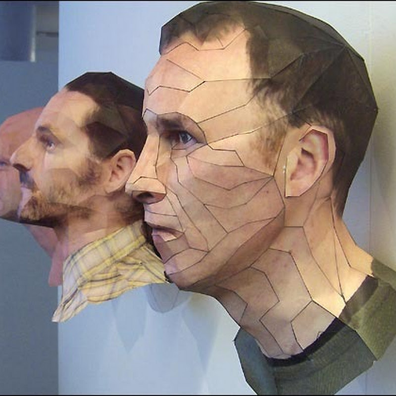 Teknik Membuat Patung Kertas Tiga Dimensi