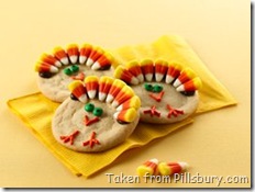 Thanksgiving Turkey Cookies