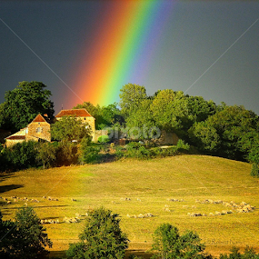 Over the Rainbow by Robert Namer - Landscapes Weather