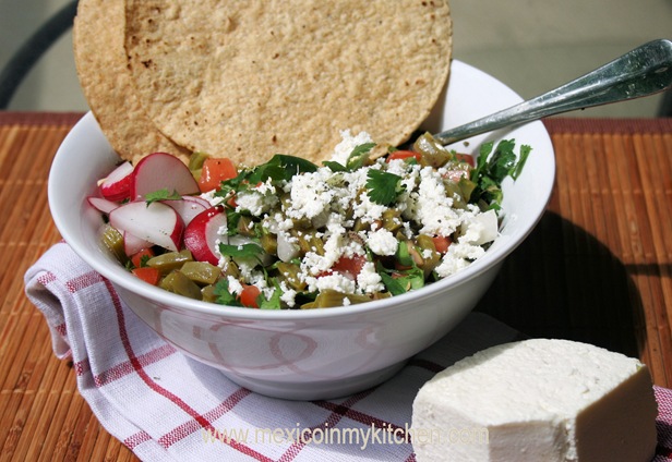 nopales salad recipe, Cactus paddles nopales salad recipe, Cactus paddles
