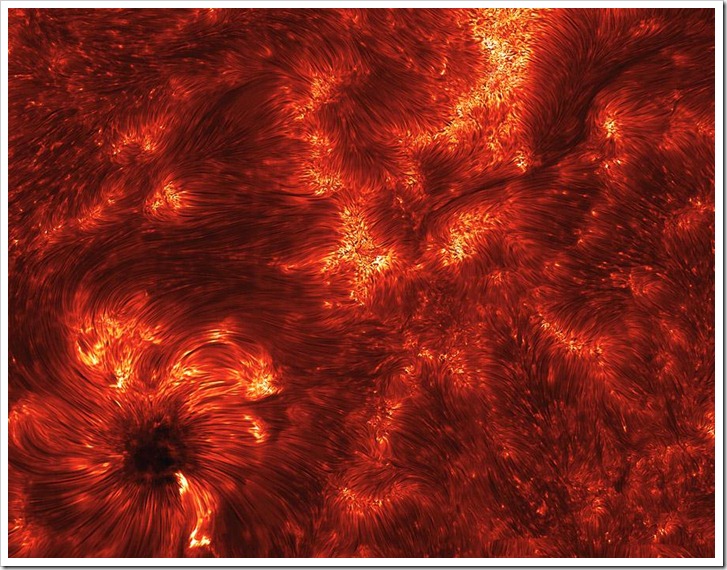 Espículas solares (solar spicules)