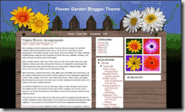 Flower Garden template