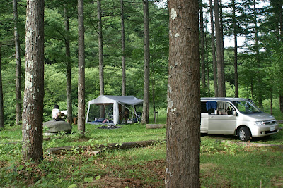 森のぽーさんの長野のプライベートキャンプ場