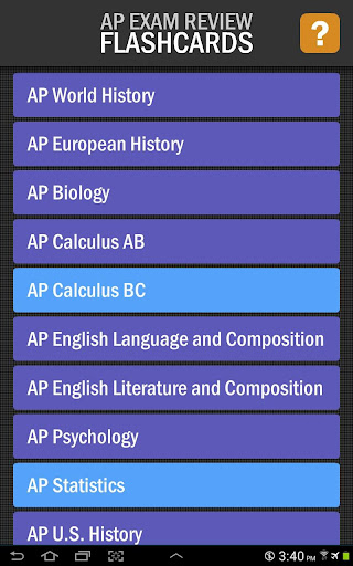 AP Exam Review Flashcards