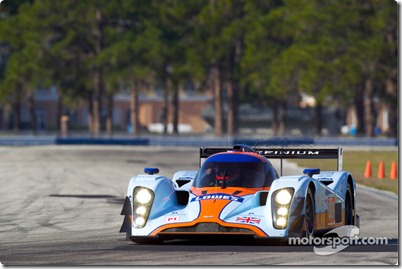 15-20.03.2010 Sebring International Raceway, USA, #009 Aston Martin Racing Lola B09 60 Aston Martin: Stefan Mücke, Harold Primat, Adrian Fernandez