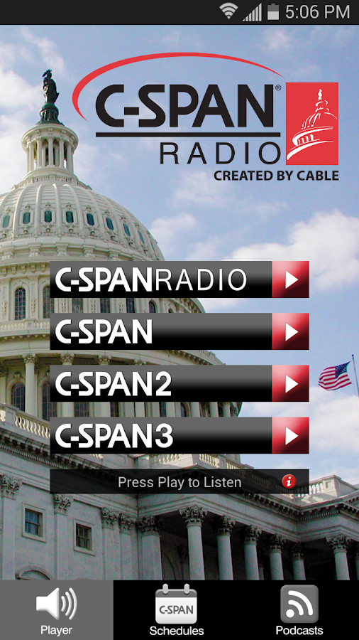 CSPAN Radio Android Apps on Google Play